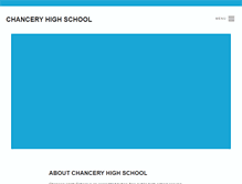 Tablet Screenshot of chanceryhs.com